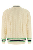 Pull en laine tressée