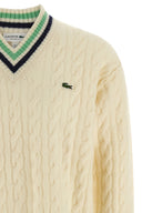 Pull en laine tressée