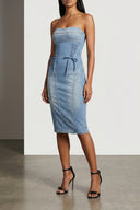 Top Coton Bleu Clair