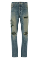 Pantalon Coton Bleu