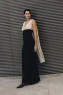 Robe Soie Noir