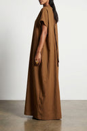 Robe Coton Marron
