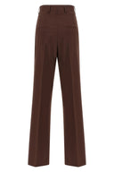 Pantalon Laine Marron