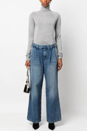 Pantalon Coton Bleu