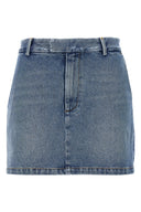 Jupe Denim Bleu