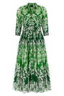 Robe Coton Vert