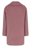 Manteau Mohair Rose