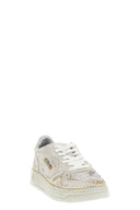 Sneakers Cuir Beige