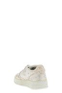 Sneakers Cuir Beige