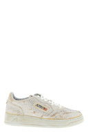 Sneakers Cuir Beige