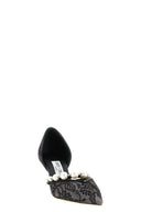 Talons Cuir Noir