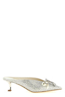 Talons Cuir Argenté