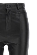Pantalon Cuir Noir