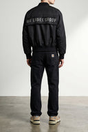 Veste Satin Noir
