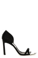 Talons Satin Noir