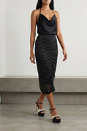 Top Satin Noir