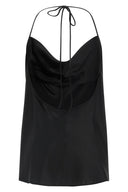 Top Satin Noir