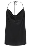 Top Satin Noir