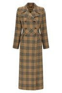 Manteau Laine Marron