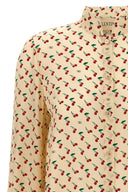 Chemise Soie Beige