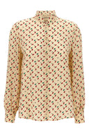 Chemise Soie Beige