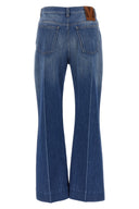Pantalon Coton Bleu Clair