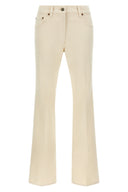 Pantalon Cuir Beige