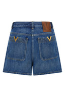 Short Denim Bleu