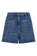 Short Denim Bleu