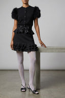 Jupe Satin Noir