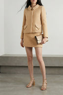 Jupe Soie Beige