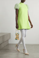 Robe Laine Vert