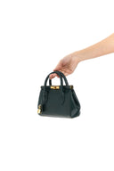 Sac Cuir Vert