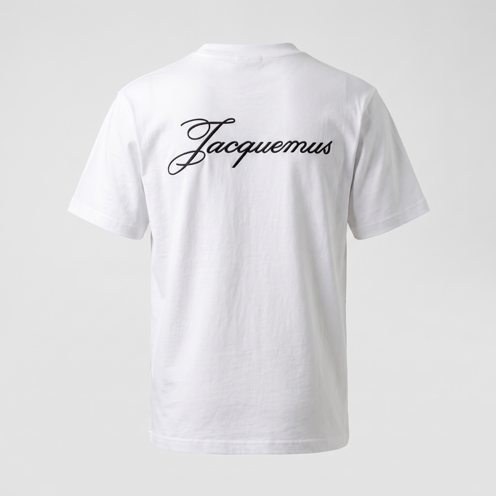 Le t-shirt Logo Jacquemus White – dos