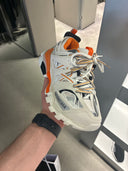 Balenciaga Track 3 Sneakers White Orange