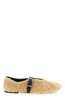 Chaussures Shearling Beige
