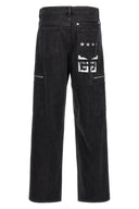 Pantalon Denim Noir