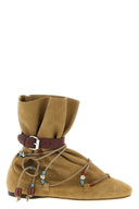 Chaussures Cuir Beige