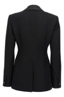 Veste Satin Noir