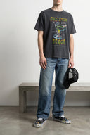 Pantalon Cuir Bleu