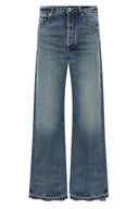 Pantalon Cuir Bleu