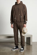 Pantalon Coton Marron