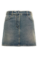 Jupe Denim Bleu