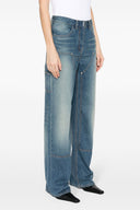Pantalon Denim Bleu