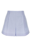 Short Coton Bleu Clair