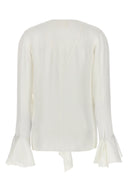 Chemise Soie Blanc