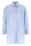 Chemise Coton Bleu Clair