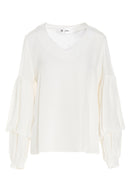 Chemise Soie Blanc