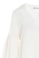 Chemise Soie Blanc
