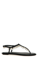 Sandales Cuir Noir